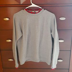 J.Crew Factory Ruffle collar sweatshirt